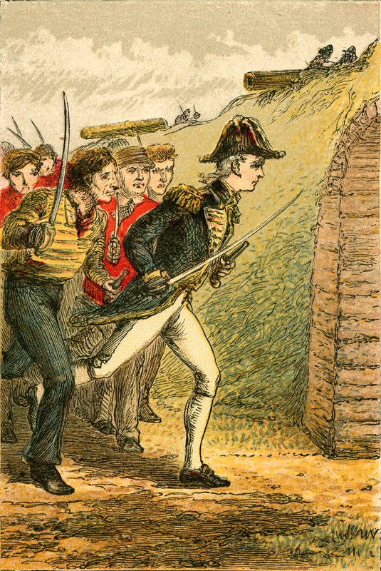 Die Eroberung der La Confiance von English School