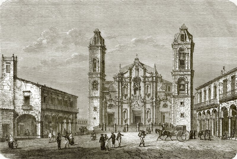 Die Kathedrale von Havanna von English School