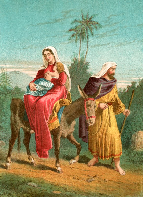 Die Flucht nach Ägypten von English School