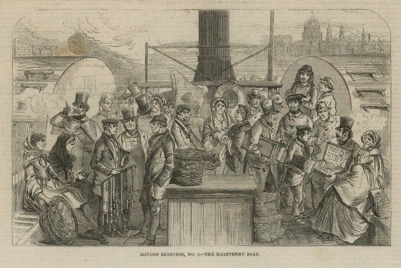 Das Halbpenny-Boot von English School