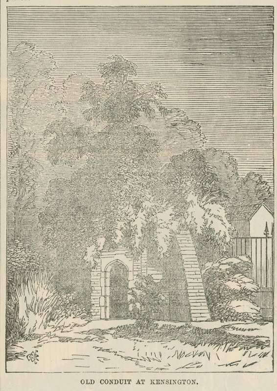 Der alte Wasserkanal in Kensington von English School