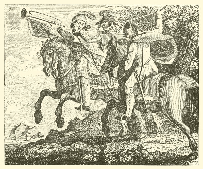 Der gefangene Trompeter von English School