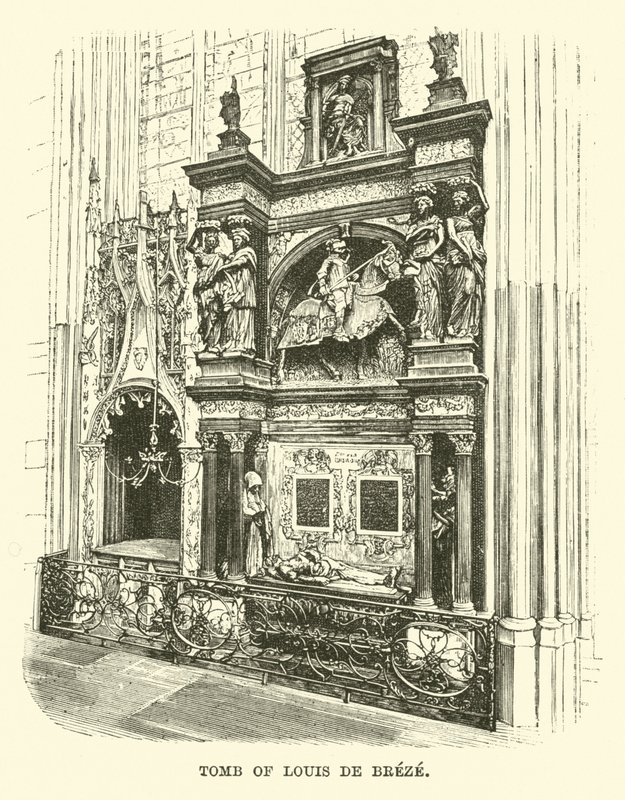 Grab von Louis de Brézé von English School