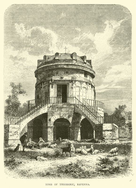Grabmal von Theoderich, Ravenna von English School