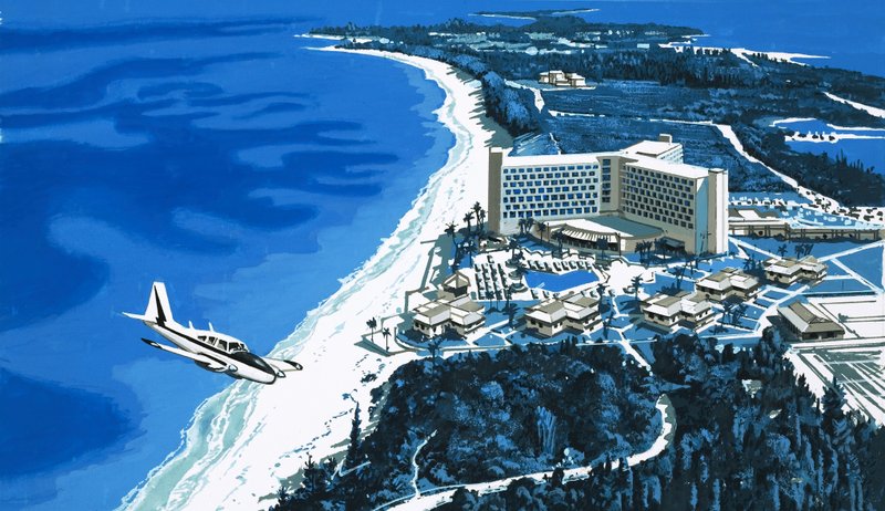 Touristenhotel auf den Bahamas von English School