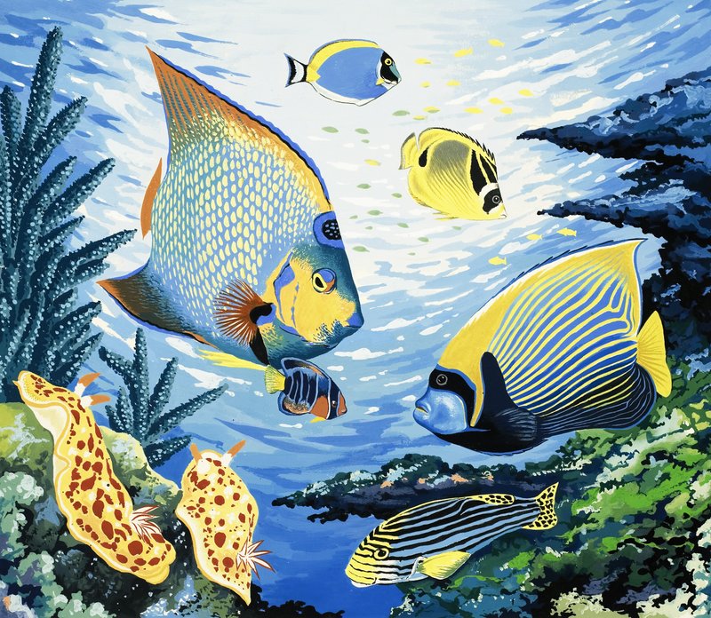 Tropische Fische von English School