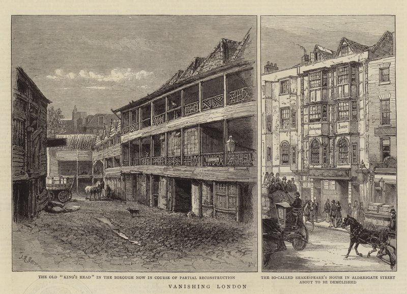 Verschwindendes London von English School