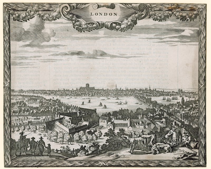 Ansicht von London von English School