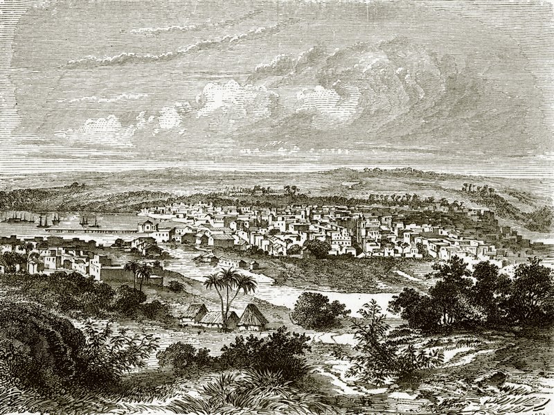Ansicht von Matanzas von English School