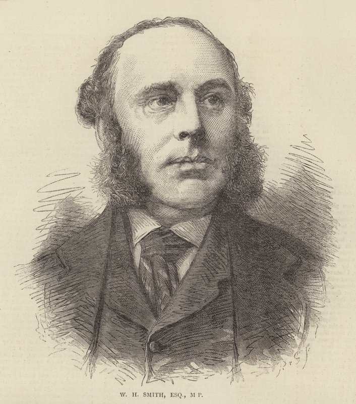 W H Smith, Esquire, MP (Gravur) von English School