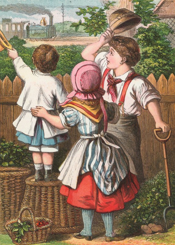 Winken zum Zug von English School