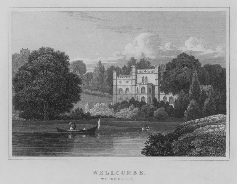 Wellcombe, Warwickshire (Gravur) von English School