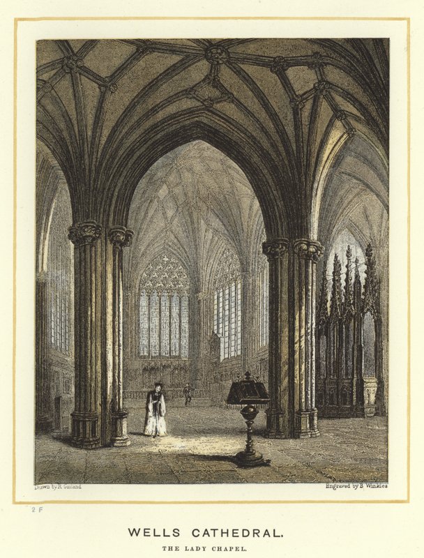 Kathedrale von Wells, die Marienkapelle von English School