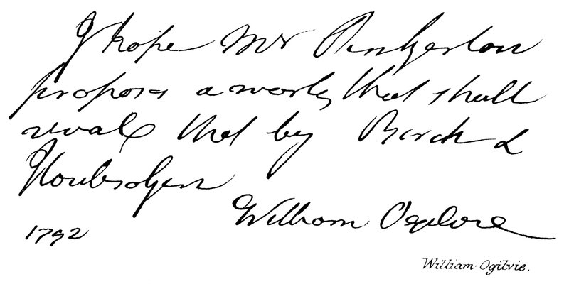 William Ogilvie von English School