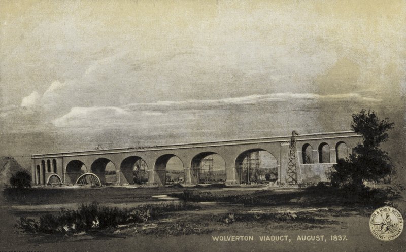 Wolverton Viadukt, August 1837 von English School