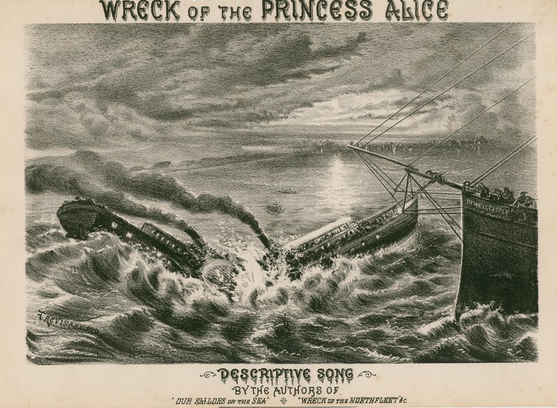 Wrack der Princess Alice von English School