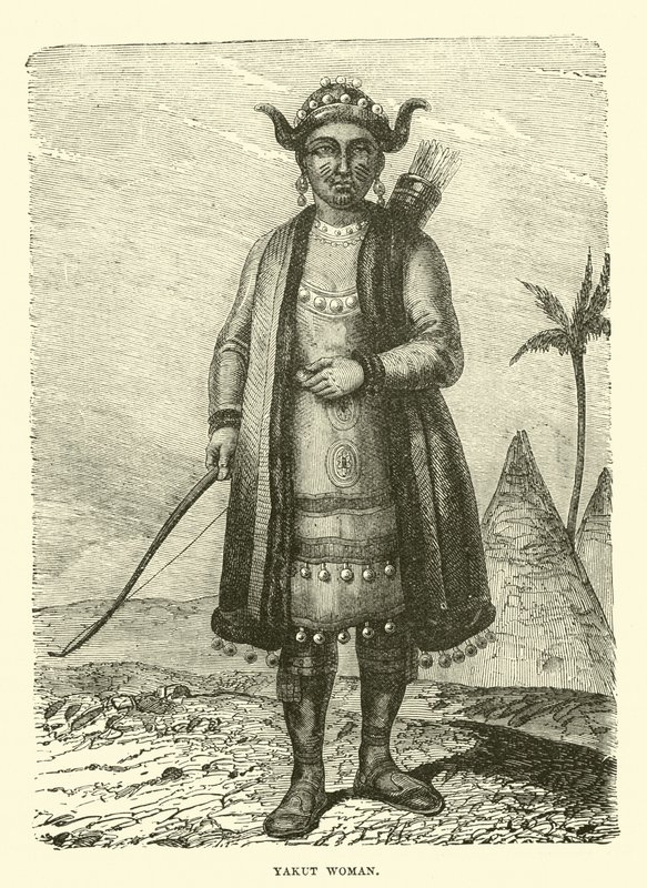 Jakutische Frau von English School