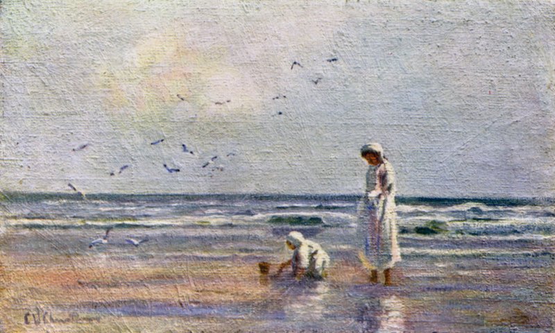 Sonnige Stunden, Mar del Plata von Ernest William Christmas