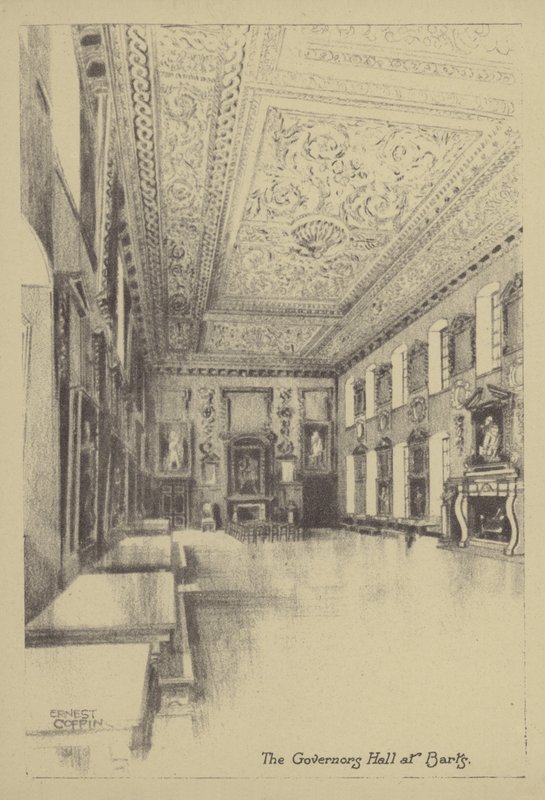 Die Gouverneurs-Halle in Barts von Ernest Coffin