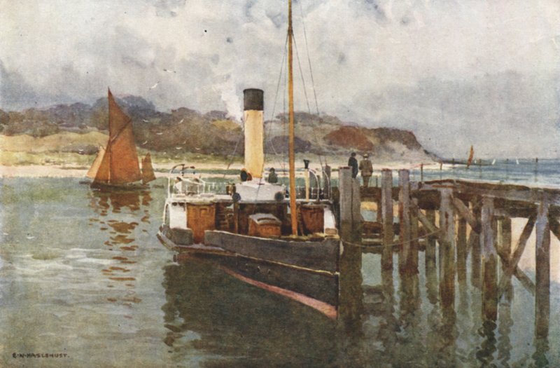 Bembridge Hafen von Ernest William Haslehust