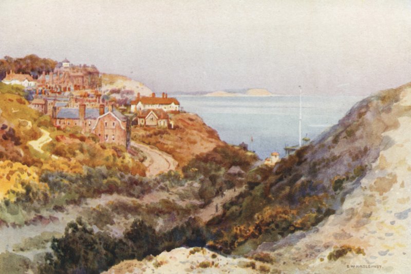 Boscombe Chine von Ernest William Haslehust