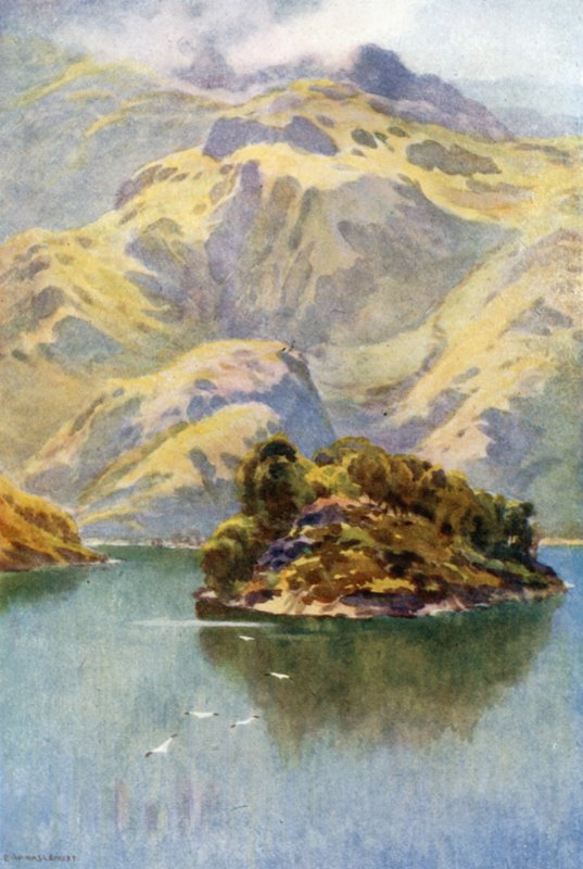 Ellens Insel, Loch Katrine von Ernest William Haslehust