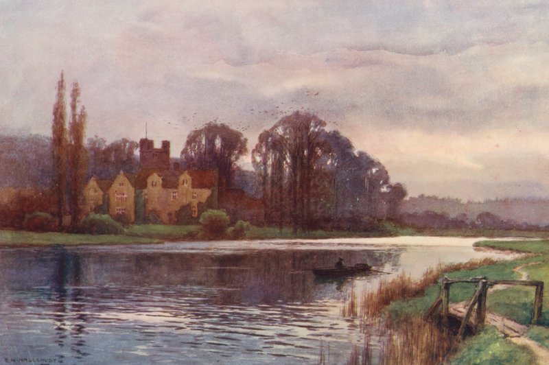 Themse: Bisham Abbey von Ernest William Haslehust