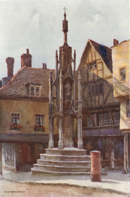 The Butter Cross von Ernest William Haslehust