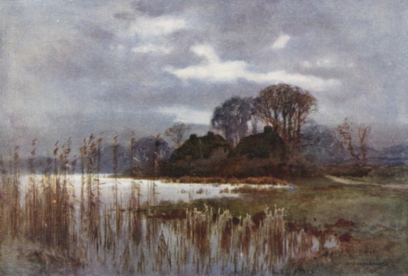 Der Mühlenteich, Beaulieu von Ernest William Haslehust