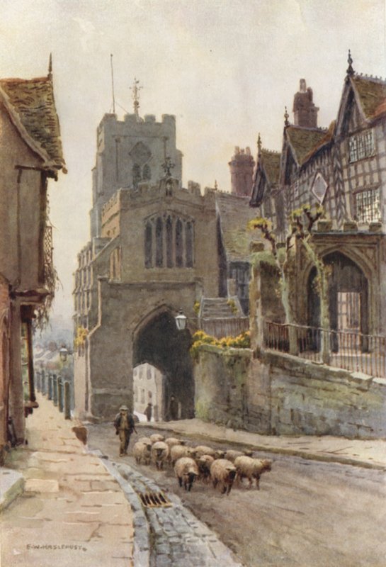 Westtor, Warwick von Ernest William Haslehust