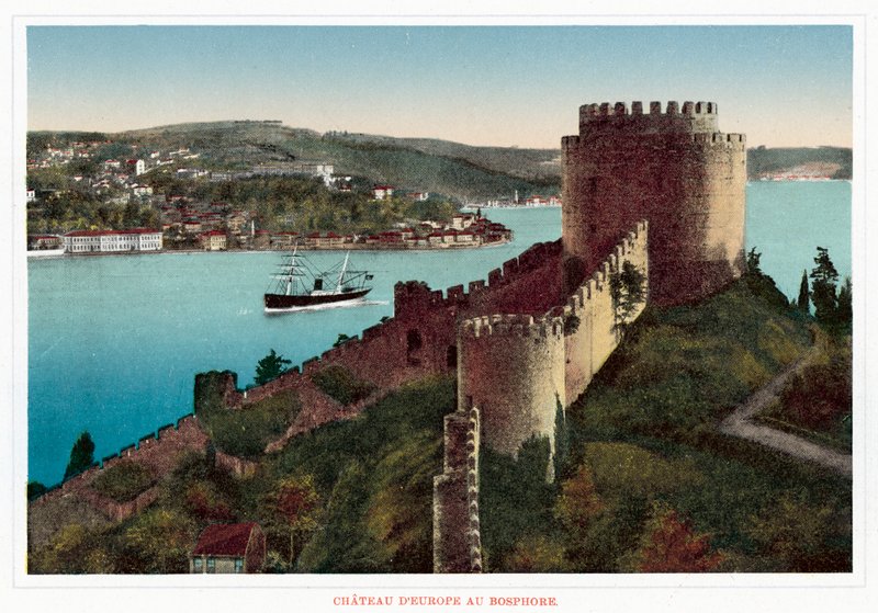 Schloss Europa am Bosporus (Farbfoto) von European Photographer