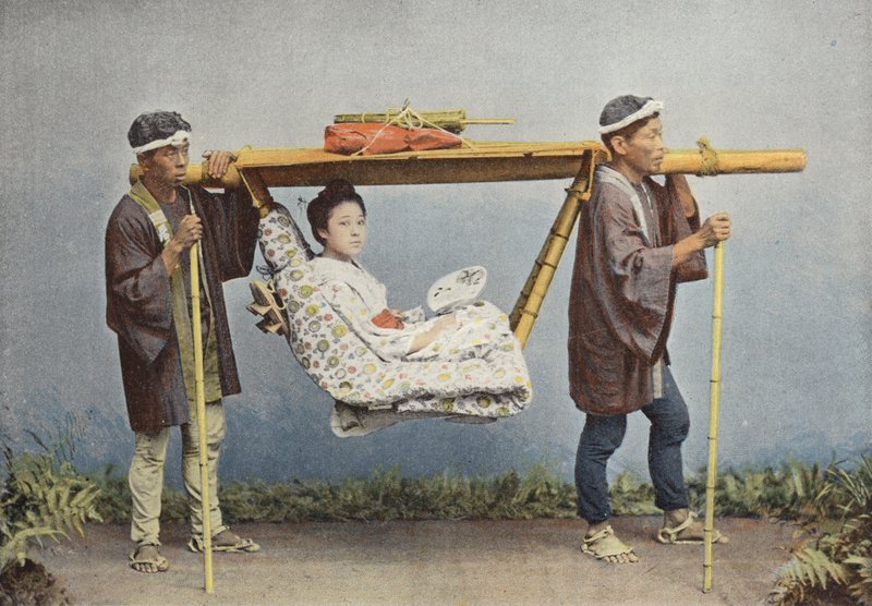 Der Kago, Reisestuhl aus Japan von European Photographer