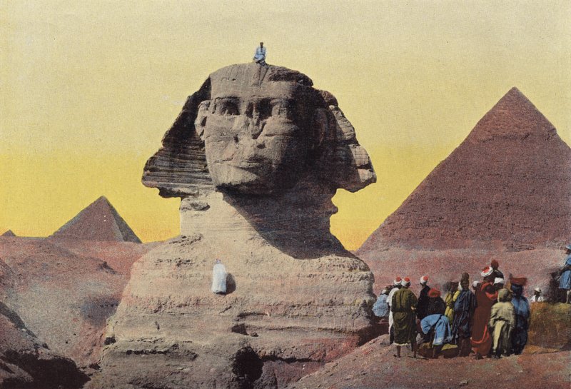 Die Sphinx und die Pyramiden von European Photographer