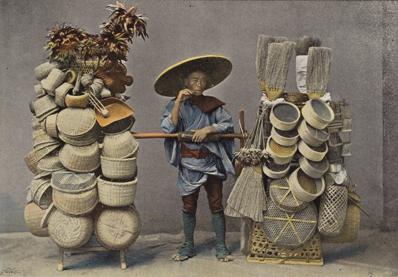 Korbwarenhändler von European Photographer
