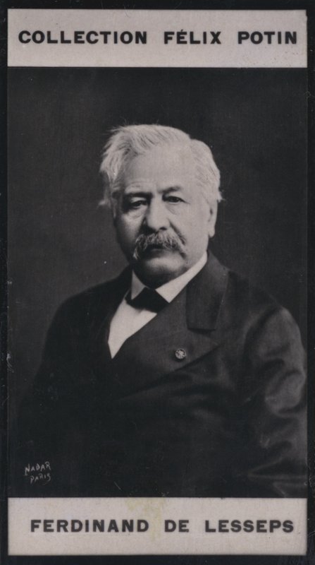 Ferdinand-Marie de Lesseps (1805-1894) von European Photographer