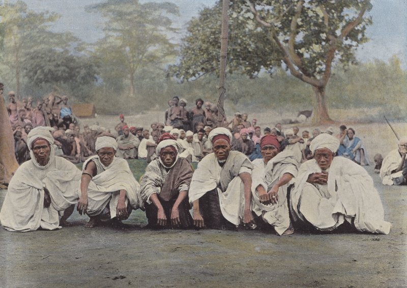 Gruppe von Muslimen in Ketou von European Photographer