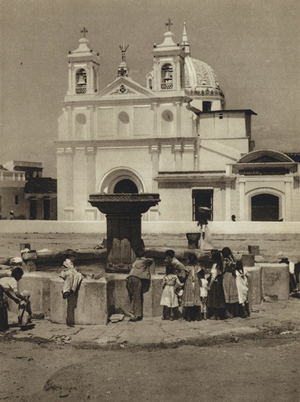 Guatemala, Belen-Kirche (s/w Foto) von European Photographer