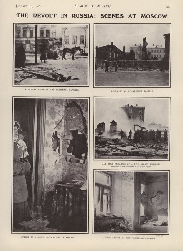 Der Aufstand in Russland: Szenen in Moskau von European Photographer
