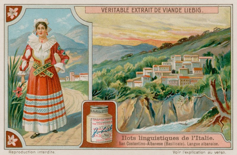 Albanisch sprechendes San Constantino Albanese von European School