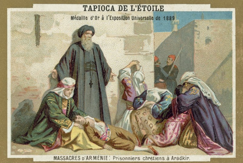 Armenische Massaker, 1894-1896 von European School
