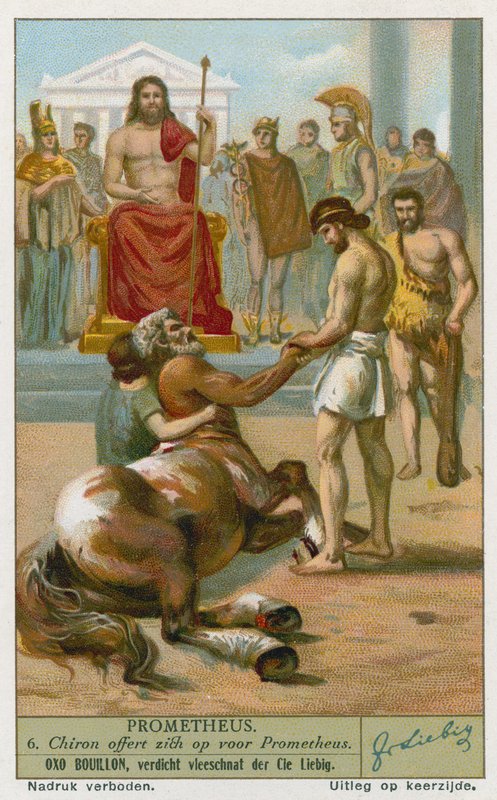 Chiron bietet sich vor Prometheus an von European School