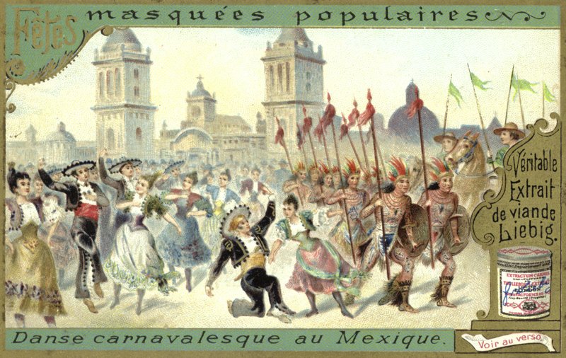 Tanzen auf einem Karneval in Mexiko von European School