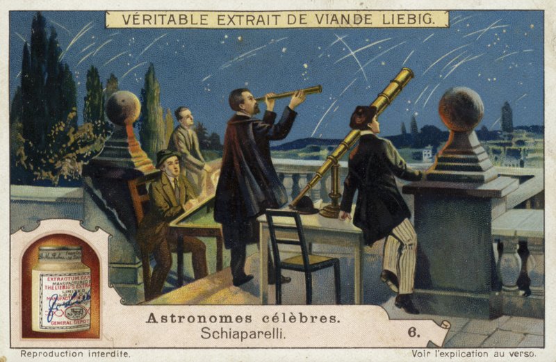 Giovanni Schiaparelli, italienischer Astronom von European School