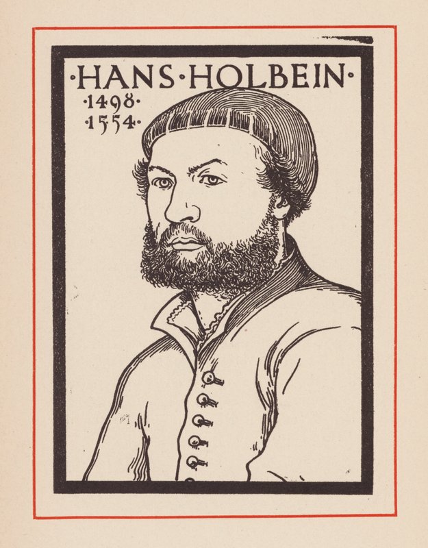 Hans Holbein der Jüngere, deutscher Künstler von European School