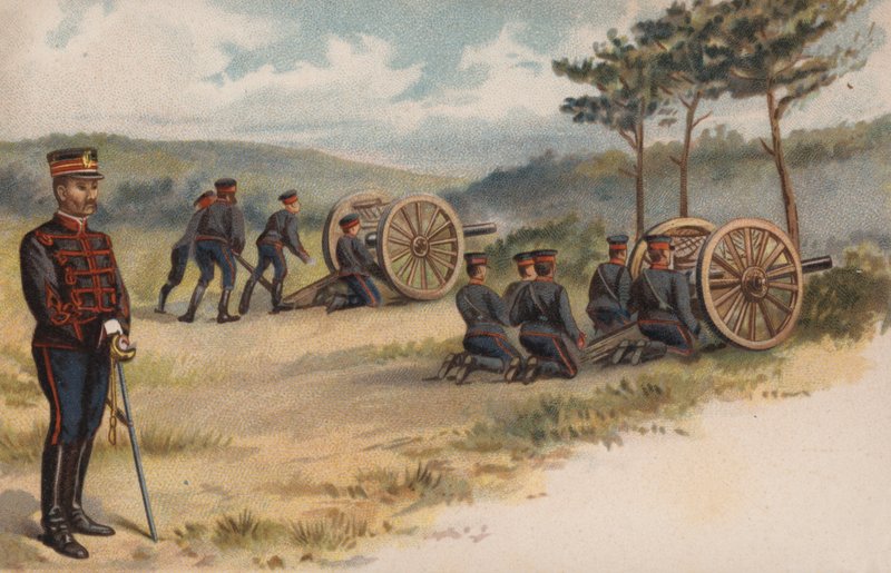 Japanische Artillerie, Russisch-Japanischer Krieg von European School
