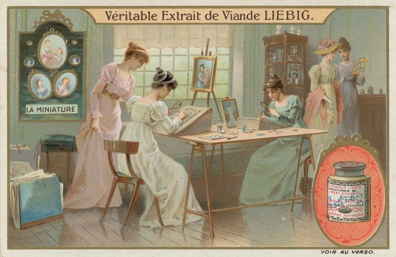 Miniaturmalerei von European School