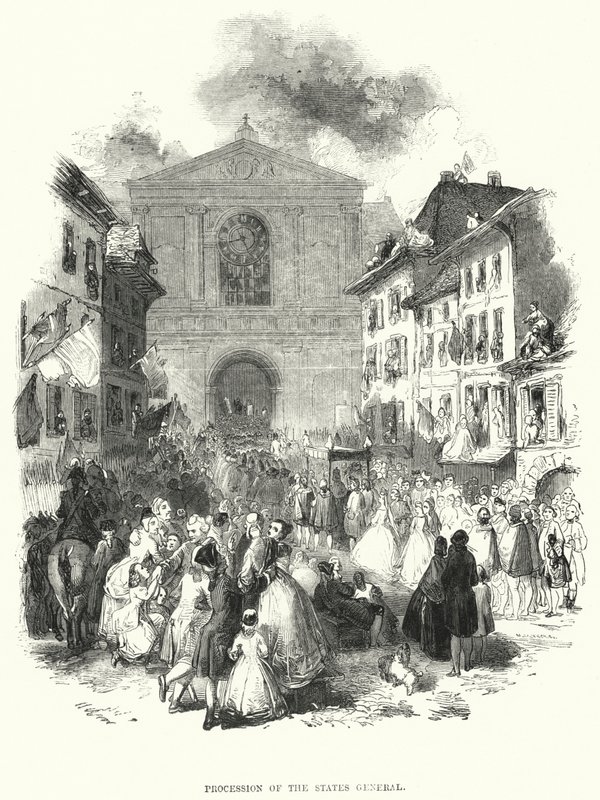 Prozession der Generalstände von European School