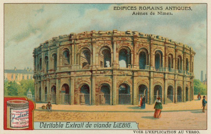 Das Amphitheater in Nîmes von European School