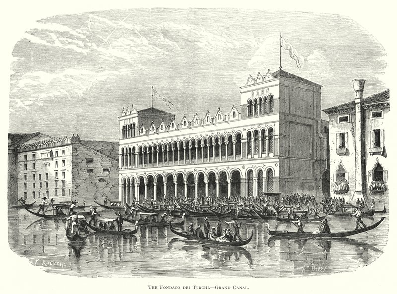 Fondaco dei Turchi, Canal Grande von European School