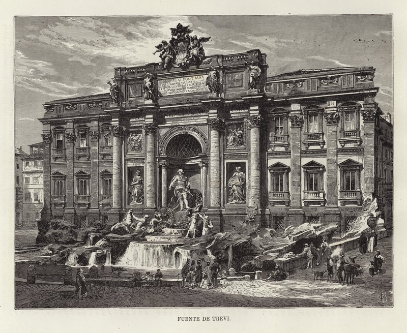 Der Trevi-Brunnen von European School